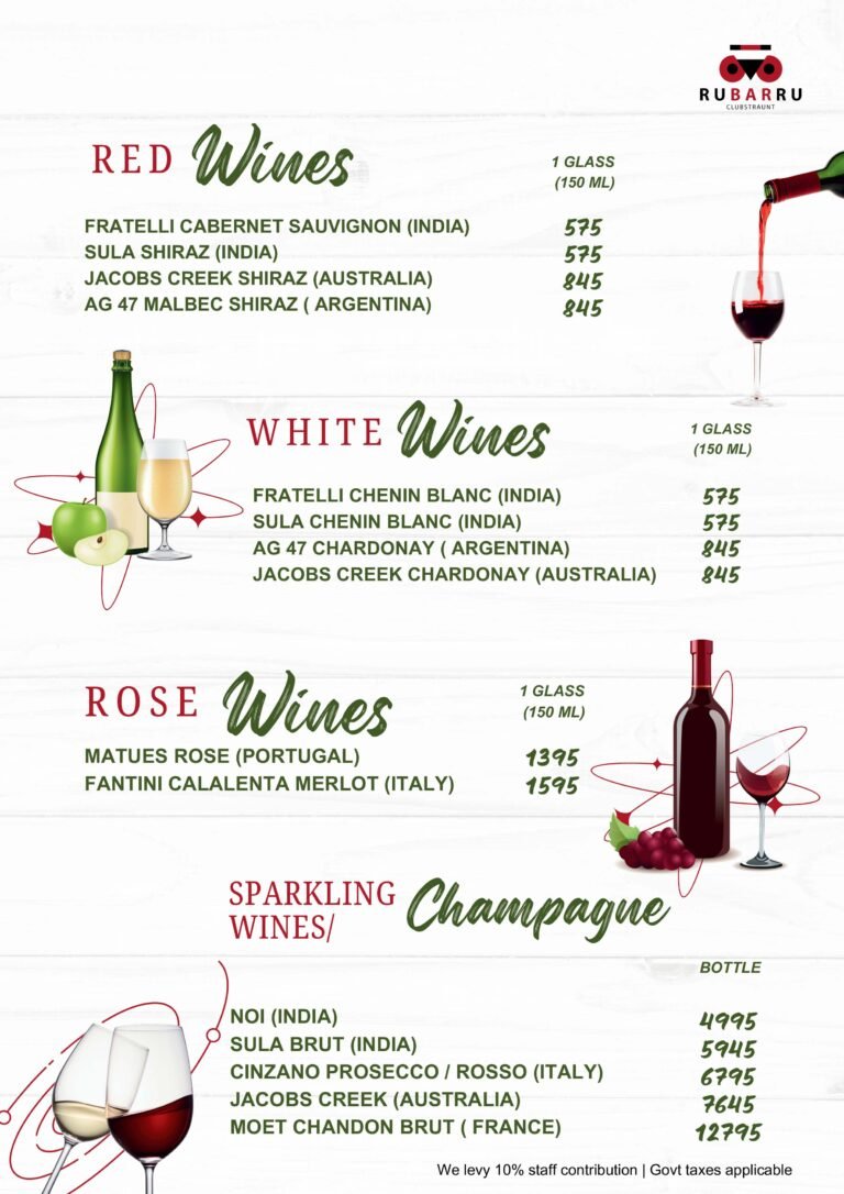 RBR Expo Drinks Menu May’26