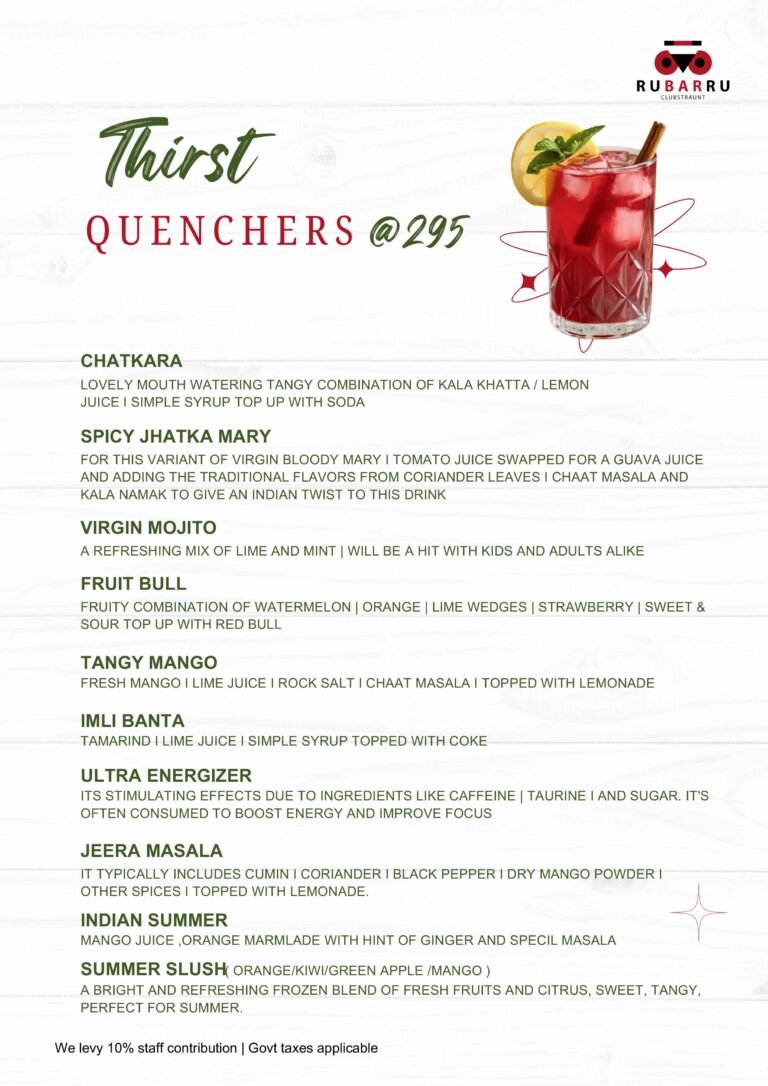 RBR Expo Drinks Menu May’26