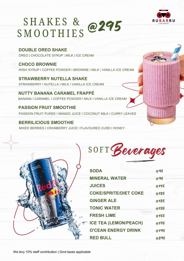 RBR Expo Drinks Menu May’26