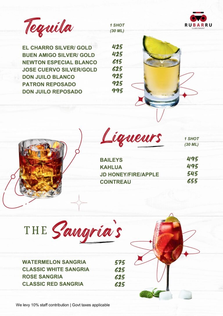 RBR Expo Drinks Menu May’26