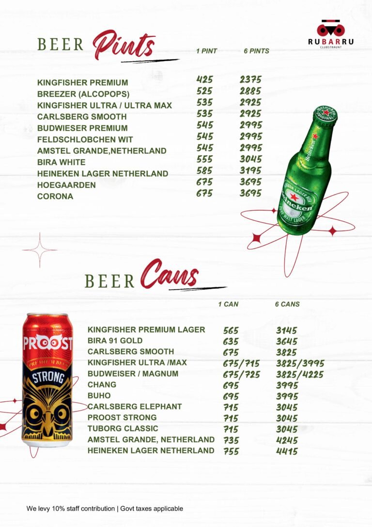 RBR Expo Drinks Menu May’26