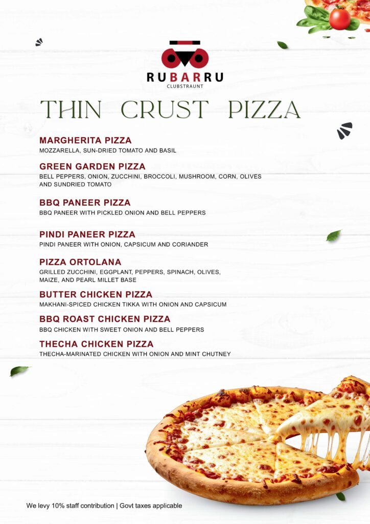 RBR Food Menu May’26